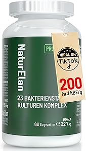 NaturElan Probio 23 Kulturen Komplex 60 Kapseln Test & Bewertung