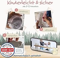 SOULBABY Gipsabdruck-Set Baby Hand und Fuß (4 Abdrücke) — Bild 4