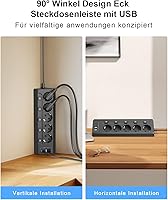 Vipwell S5+PD-B Ecksteckdosenleiste — Bild 4