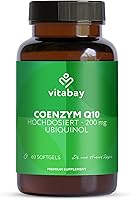 Vitabay Coenzym Q10 Ubiquinol 200mg – 60 Kapseln — Bild 1