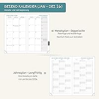 BEZEND Taschenkalender 2026 A6 — Bild 4