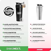 ShakeNext Edelstahl Shaker 700ml — Bild 2