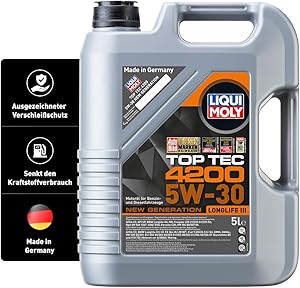 Liqui Moly Top Tec 4200 5W-30 New Generation 5 L Test & Bewertung
