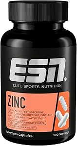 ESN Zinc 25 mg Zinkbisglycinat 120 Kapseln Test & Bewertung