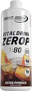 Best Body Nutrition Vital Drink ZEROP Eistee-Pfirsich 1000 ml Test & Bewertung