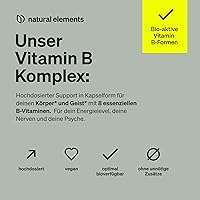 natural elements Vitamin B Komplex 180 Kapseln — Bild 3
