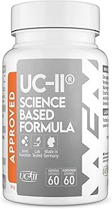 WFN Approved UC-II Kollagen Typ 2 60 Kapseln Test & Bewertung