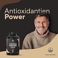 TRUE NATURE Schwarzer Knoblauch Extrakt 360 Kapseln — Bild 2