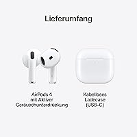 Apple AirPods 4 mit Aktiver Geräuschunterdrückung — Bild 6