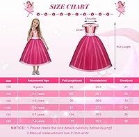 URAQT Aurora Dornröschen Kostüm Set 3-teilig — Bild 5