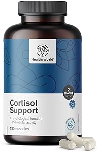 HealthyWorld Cortisol Support 180 Kapseln Test & Bewertung