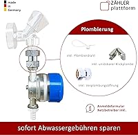 Lorenz Gartenwasserzähler Qn 1,5 BL 110 mm 3/4 Zoll — Bild 3