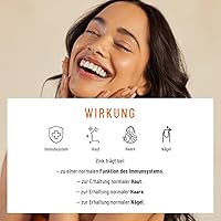 NATURTREU Wundervoll Zink 25mg + Vitamin C (90 Kapseln) — Bild 6