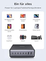 UGREEN 200W GaN Desktop-Ladestation 8-Port — Bild 8