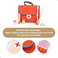 UMU Mini Arztkoffer Kinder Holz 14-tlg. — Bild 2