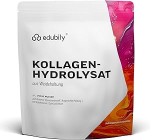 edubily nutrition Kollagen Pulver 750 g Test & Bewertung