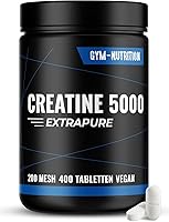 Gym Nutrition Creatin Monohydrat 5000mg 400 Tabletten — Bild 1