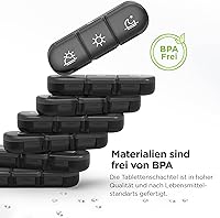 AUVON Pillendose 7 Tage 3 Fächer — Bild 6