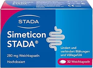 STADA Simeticon 280 mg, 32 Weichkapseln Test & Bewertung