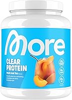 MORE NUTRITION Clear Protein Peach Iced Tea 600 g — Bild 1