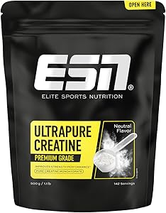 ESN Ultrapure Creatine Monohydrate 500g Test & Bewertung