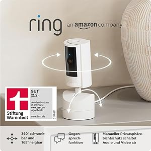 Ring Pan-Tilt Indoor Camera Test & Bewertung
