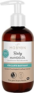 Mabyen Baby Pflegeöl Mandel 200 ml Test & Bewertung