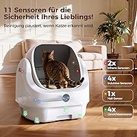 Ellenpent CH-ICB020 Selbstreinigende Katzentoilette (54 cm) — Bild 6