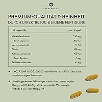 Sunday Natural Mariendistel Artischocke Löwenzahn Komplex 180 Kapseln — Bild 3