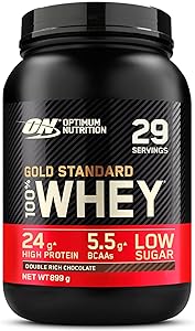 Optimum Nutrition Gold Standard 100% Whey Double Rich Chocolate 899g Test & Bewertung