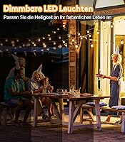 YRATERVSR CMC-ORG25A Lichterkette 20m — Bild 5