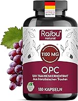 RAIBU OPC Traubenkernextrakt 180 Kapseln — Bild 1