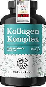 Nature Love Kollagen Komplex 180 Kapseln Test & Bewertung