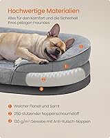 Feandrea PGW281G01 Hundebett M (76 x 51 x 18 cm) — Bild 7
