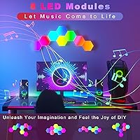 GIACOMO J1566 Hexagon RGB LED Panel 12er-Set — Bild 5