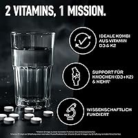 ESN Vitamin D3 + K2 Daily, 300 Tabletten — Bild 2