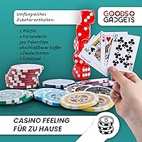 GOODS+GADGETS Profi Pokerset 300 Chips — Bild 2