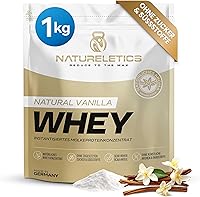 Natureletics Pure Natural Whey Vanille 1kg — Bild 1