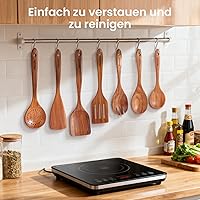 Mooues Küchenutensilien-Set Teakholz 9-teilig — Bild 6