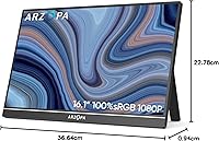 ARZOPA Z1C 16,1-Zoll Portable Monitor — Bild 10