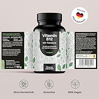 Bloom Naturals Vitamin B12 500µg + Folsäure 200µg 400 Tabletten — Bild 4