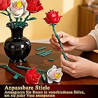 Ophy Rosenstrauß Bausatz mit Vase (772 Teile) — Bild 5