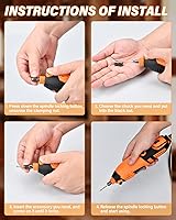 Akdomart AK4335 Rotationswerkzeug 200W — Bild 7