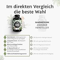 Feel Natural Magnesium 400mg (365 Kapseln) — Bild 3