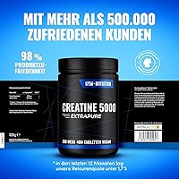 Gym Nutrition Creatin Monohydrat 5000mg 400 Tabletten — Bild 4