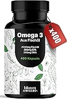 Bloom Naturals Omega 3 Kapseln Hochdosiert 400 Stück — Bild 1