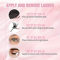 Sixstarhair Cluster Lashes Set 544 Stück 10–16 mm — Bild 7