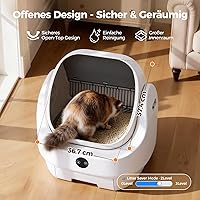 Ellenpent CH-ICB020 Selbstreinigende Katzentoilette (54 cm) — Bild 4