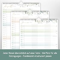 Häfft Familienplaner 2026 Blattgold — Bild 3