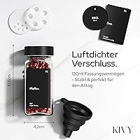 KIVY Gewürzgläser-Set 24er 120ml — Bild 2